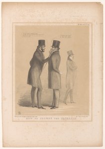 Karikatur mit Lord Bentinck und Smith O