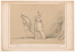 Karikatur mit Richard Cobden als Jason