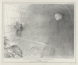Talleyrand als eine Spinne in seinem Netz, 1832 von John Doyle