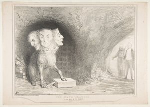 Der Staats-Zerberus, Ein Blatt aus der Äneis, frei übersetzt, 11. Dezember 1834