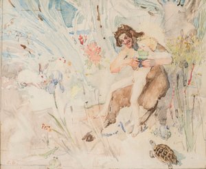 Pan, ca. 1895 von John Duncan
