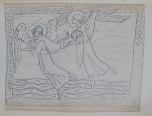 Studie für St. Bride von John Duncan
