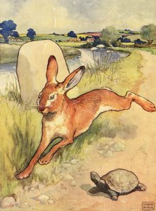 Die Schildkröte und der Hase aus 