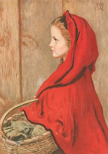 Rotkäppchen von John Everett Millais