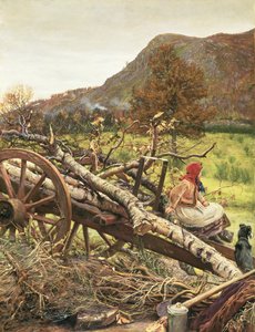 Winterbrennstoff von John Everett Millais