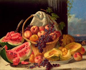 Stillleben mit Früchten von John F. Francis