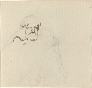 Bärtige Figur von John Flaxman