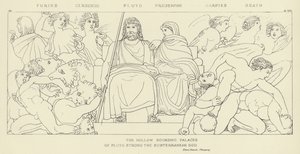 Furien, Cerberus, Pluto, Proserpina, Harpyien, Tod