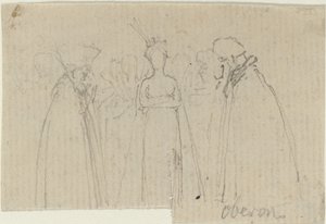 Blatt mit Studien [recto und verso] von John Flaxman