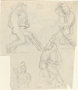 Blatt mit Studien [recto und verso] von John Flaxman
