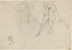 Studie für Pilgerreise (?) von John Flaxman