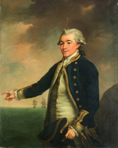 Porträt von Kapitän Peacock, ca. 1780 von John Francis Rigaud