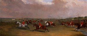 Eine Jagd in vollem Lauf von John Frederick Herring Senior