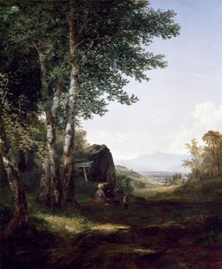 Ansicht des Mansfield Mountain, 1849