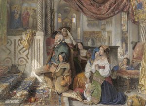 Römische Pilger von John Frederick Lewis