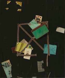 Kartenständer mit Herzbube, um 1895 von John Frederick Peto