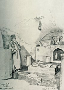 Jakobsbrunnen in Sichem Nablus, 1902
