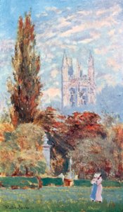 Magdalen Tower und Botanischer Garten
