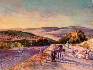 Stätte der antiken Stadt Samaria von John Fulleylove