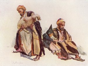Syrische Hirten und Hirtenjunge