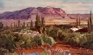 Der Berg der Versuchung von Jericho, 1902