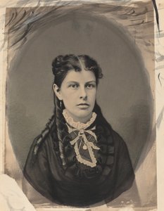Porträt einer Frau, um 1870