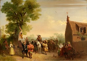 Triumph von Stoffel Brinkerhoff, bei seiner Rückkehr von seinen Eroberungen im Osten von John Gadsby Chapman
