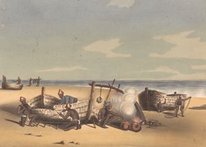 Bau und Reparatur von Masoola-Booten von John Gantz