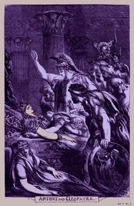 Antonius und Cleopatra von John Gilbert