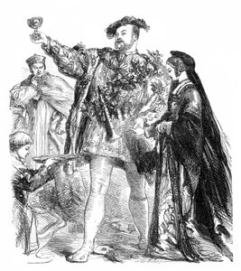 Heinrich VIII. von William Shakespeare von John Gilbert