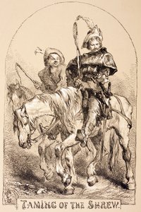 Illustration zu Der Widerspenstigen Zähmung, aus 