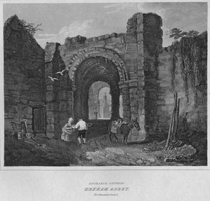 Eingangstor - Hexham Abbey, Northumberland von John Greig