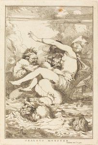 Eifersüchtiges Monster von John Hamilton Mortimer
