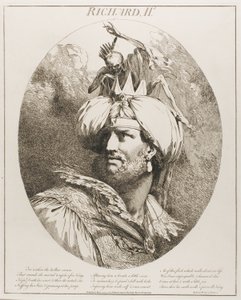 Richard II., aus Zwölf Charaktere von Shakespeare von John Hamilton Mortimer