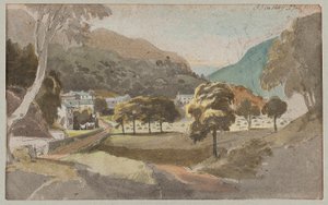 Felder außerhalb von Brathay, 1812 von John Harden
