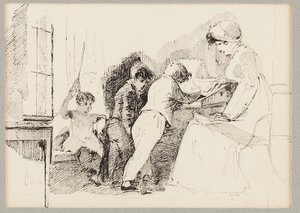 Jessy, Robert, Joseph und Sophie, 1818