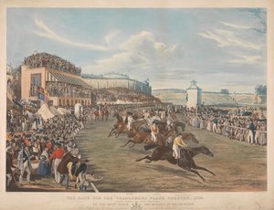 Das Rennen um die Handwerkerplatte, Chester, 1839 / Achtzehn starteten, nur drei platziert ...
