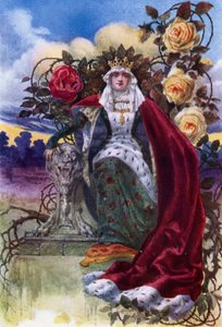 Eine Rosenkönigin
