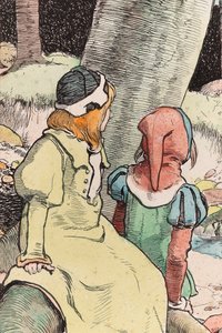 Die Kinder im Wald, ca. 1900 (Detail)