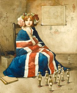 Das Britische Empire, ca. 1900 von John Hassall