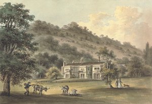 Grove Cottage, Box Hill, Surrey, der Sitz von George Barclay Esq. von John Hassell