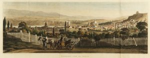 Panoramablick auf Tiflis, 1827