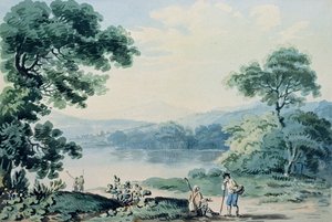 Ansicht in der Nähe von Virginia, County Cavan von John Henry Campbell