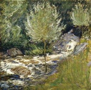 Horseneck Falls, Greenwich, Connecticut von John Henry Twachtman