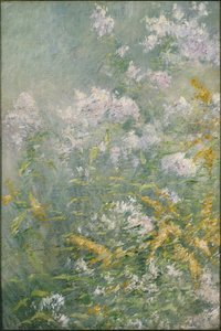 Wiesenblumen (Goldrute und Wildaster), ca. 1892 von John Henry Twachtman
