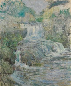 Wasserfall von John Henry Twachtman