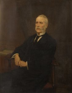 Porträt von John Hall von John Hodgson Campbell