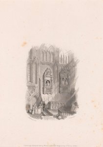 Shakespeares Denkmal in der Kirche in Stratford upon Avon von John Horsburgh