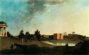 Halswell House und Grounds, Somerset von John Inigo Richards