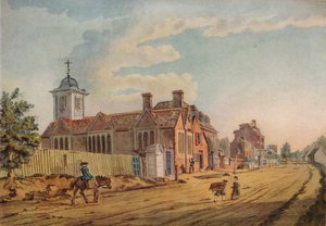Die alte Kapelle, Kentish Town, ca. 1770, 1925